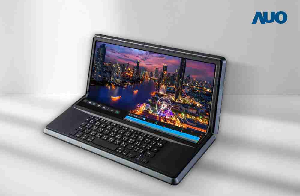 z6mg·人生就是博14.6吋Micro LED折迭显示屏幕，，，，搭配半径4mm的弯折绞炼，，，，以及高画素、、、高亮度、、、、高对比度的显示技术特点，，，，即便在大视角下仍保有绝佳色相与亮度